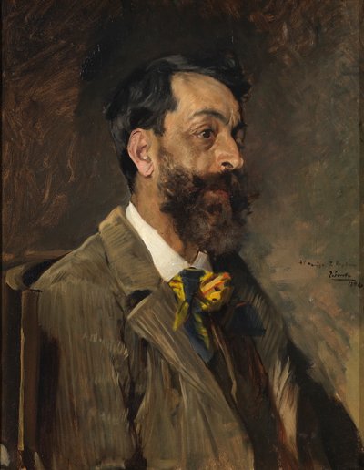 Le peintre Juan Espina y Capo - Joaquín Sorolla